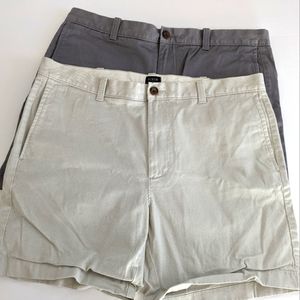 JCrew Men's shorts bundle - size 36, 7" inseam